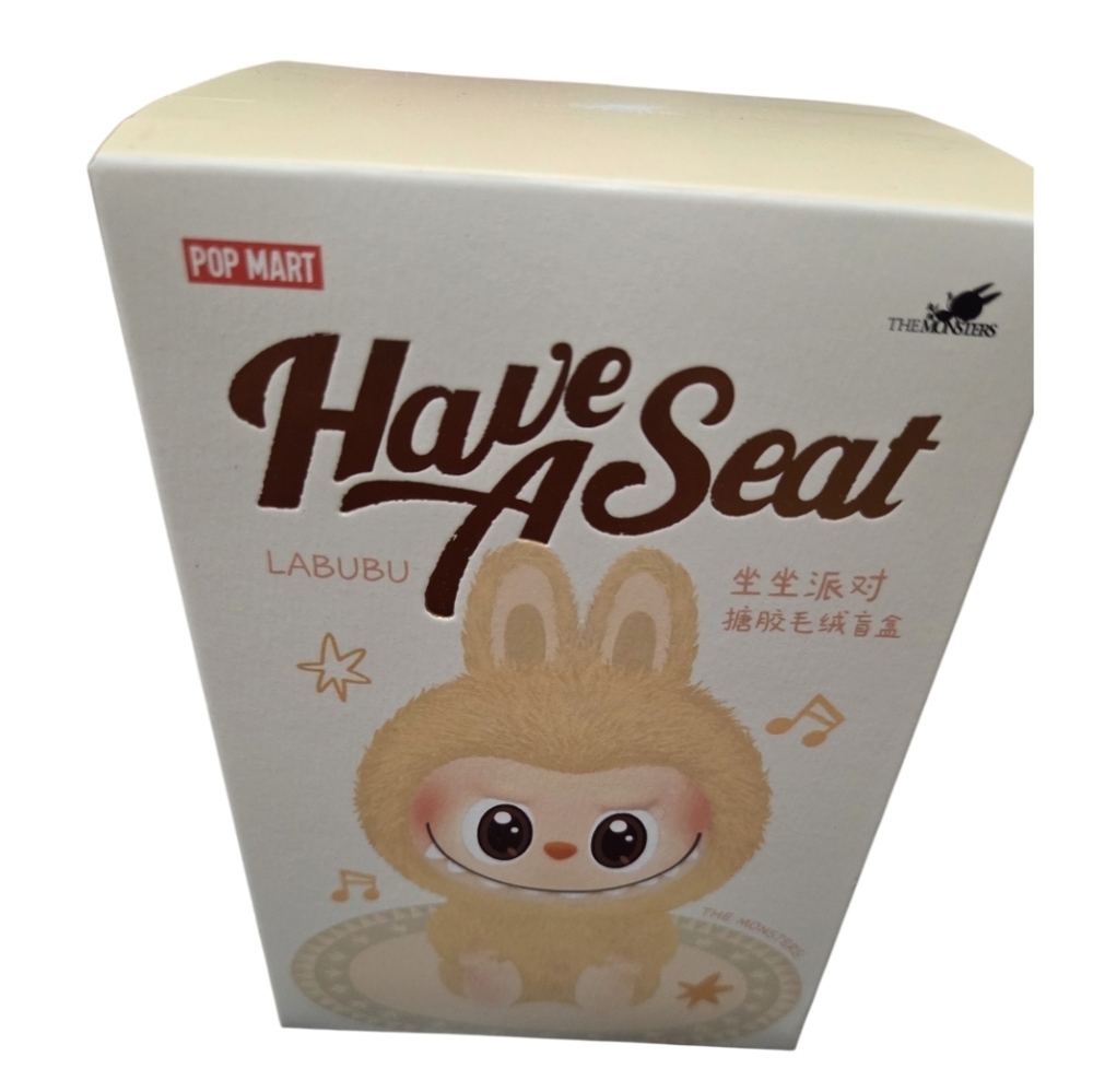 NEW Pop Mart Labubu Authentic Have A Seat Unconfirmed
